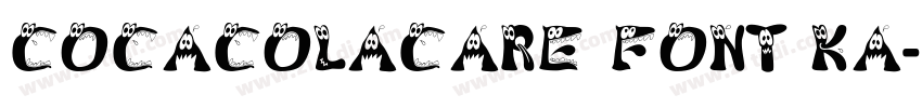 COCACOLACARE FONT KA字体转换